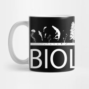 Biology (White Print) Mug